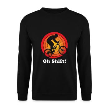 VTT VTT VTT - Sweat-shirt Unisexe - noir - Devant - Alina (178cm) & Michal (187cm)