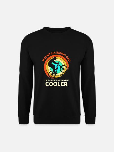 Mountainbike Mountainbiken Mountainbiker - Unisex Pullover - Schwarz