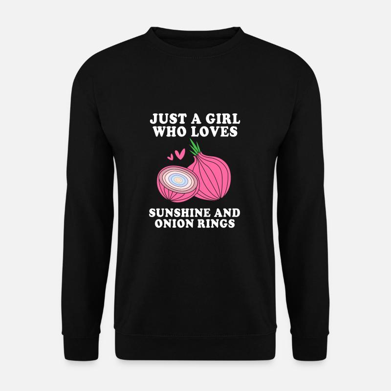oignon - Sweat-shirt Unisexe - noir