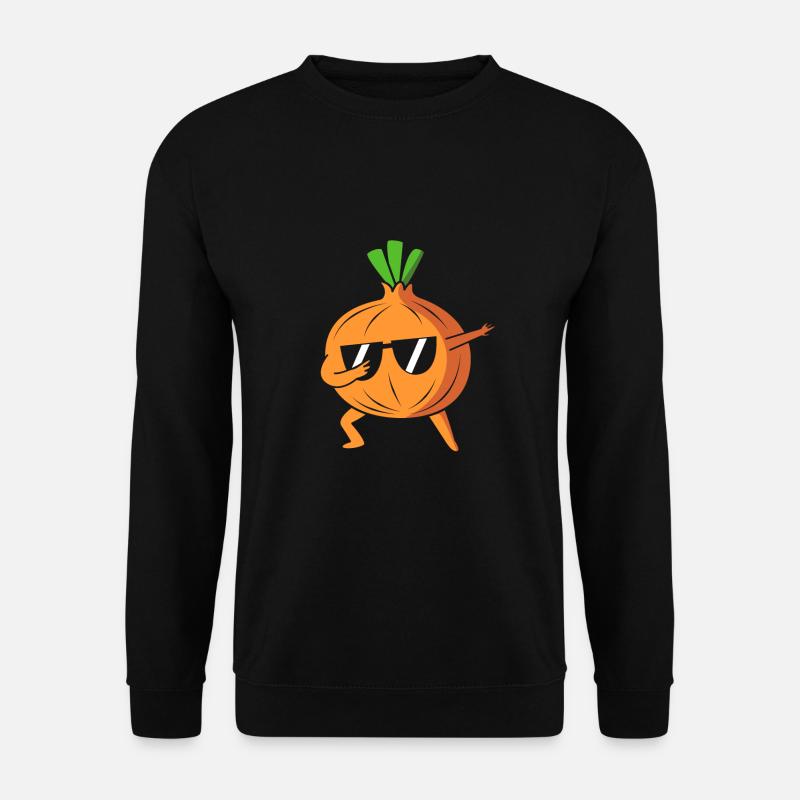 Zwiebel - Unisex Pullover - Schwarz