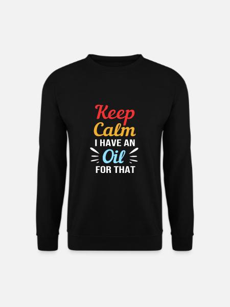 Essential oil - Unisex Sweatshirt - black