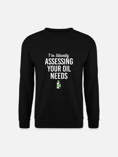 Essential oil - Unisex Sweatshirt - black