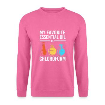 Ätherisches Öl - Unisex Pullover - Pink - Vorne