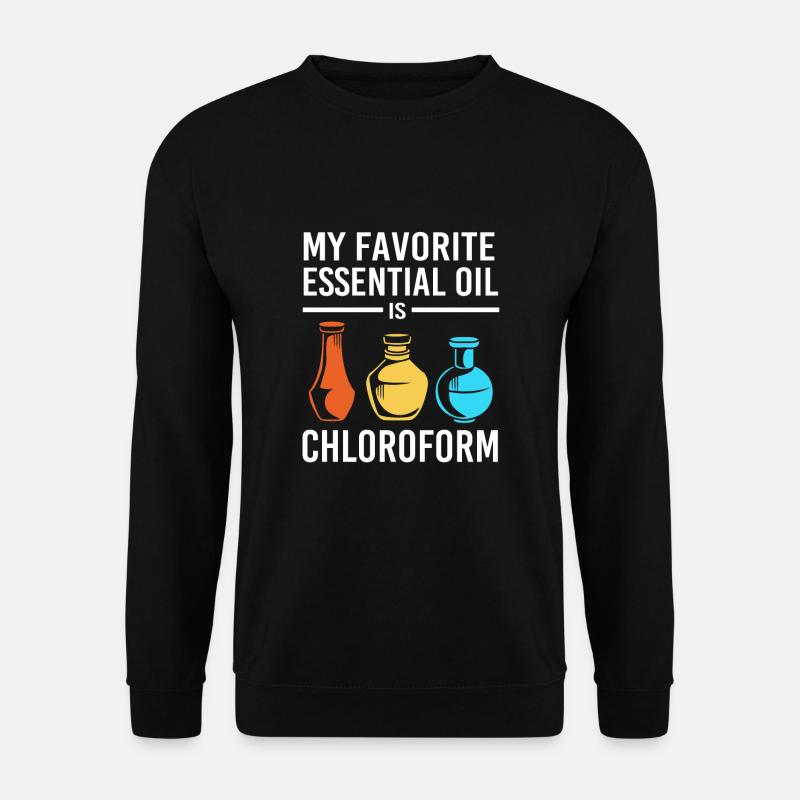 Essential oil - Unisex Sweatshirt - black