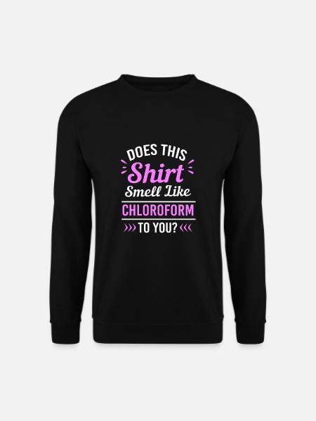 Ätherisches Öl - Unisex Pullover - Schwarz