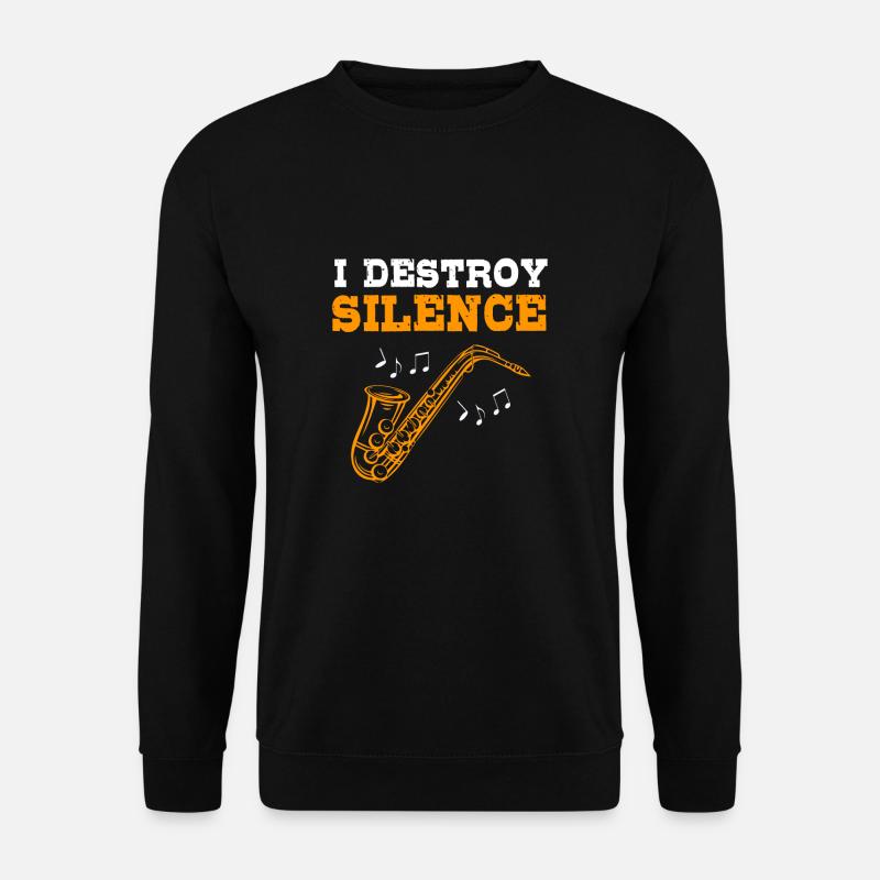 Saxophone Saxophonist - Unisex Sweatshirt - black