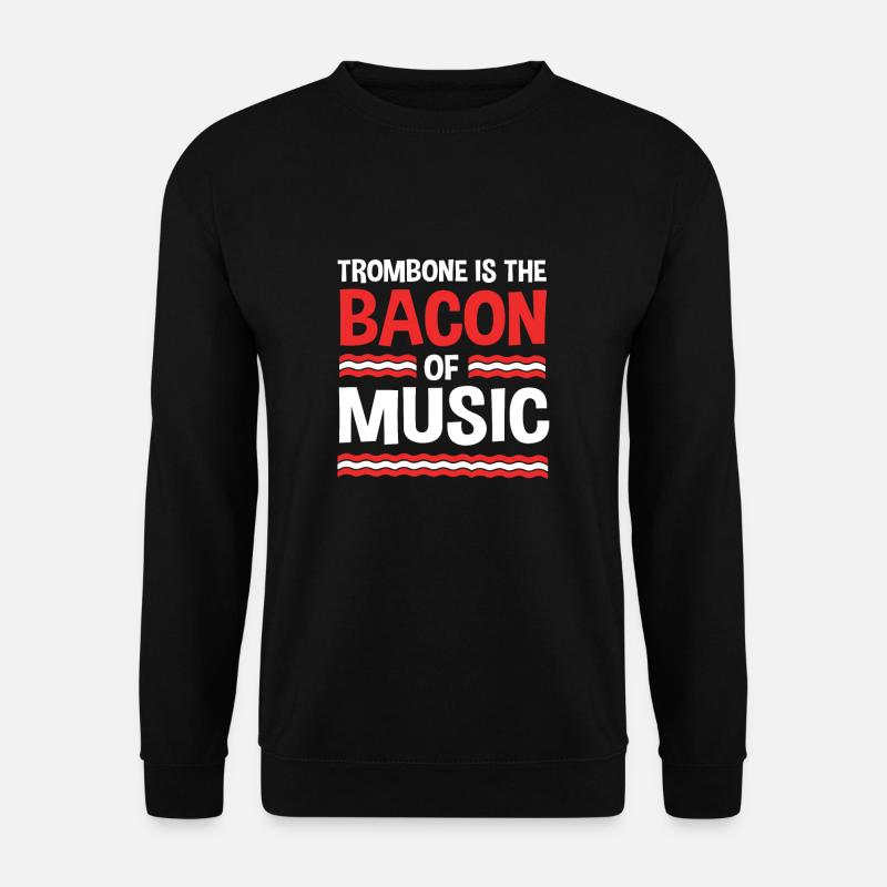 Trombone - Unisex Sweatshirt - black