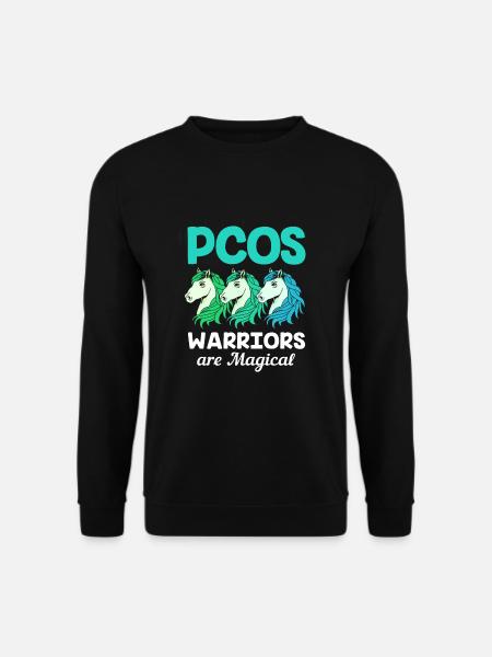 Pcos Awareness - Unisex Sweatshirt - black