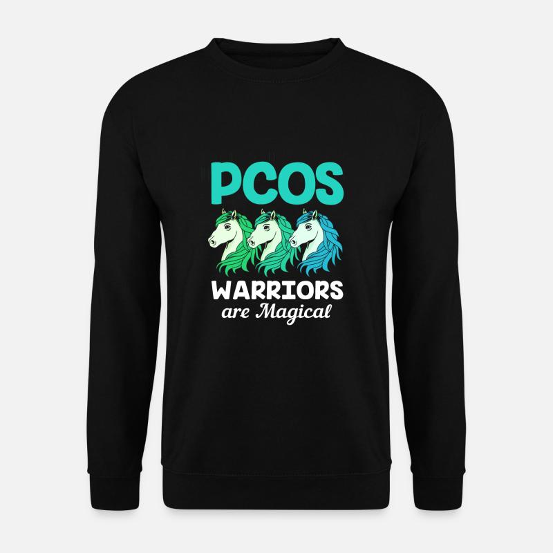 Pcos-Bewusstsein - Unisex Pullover - Schwarz