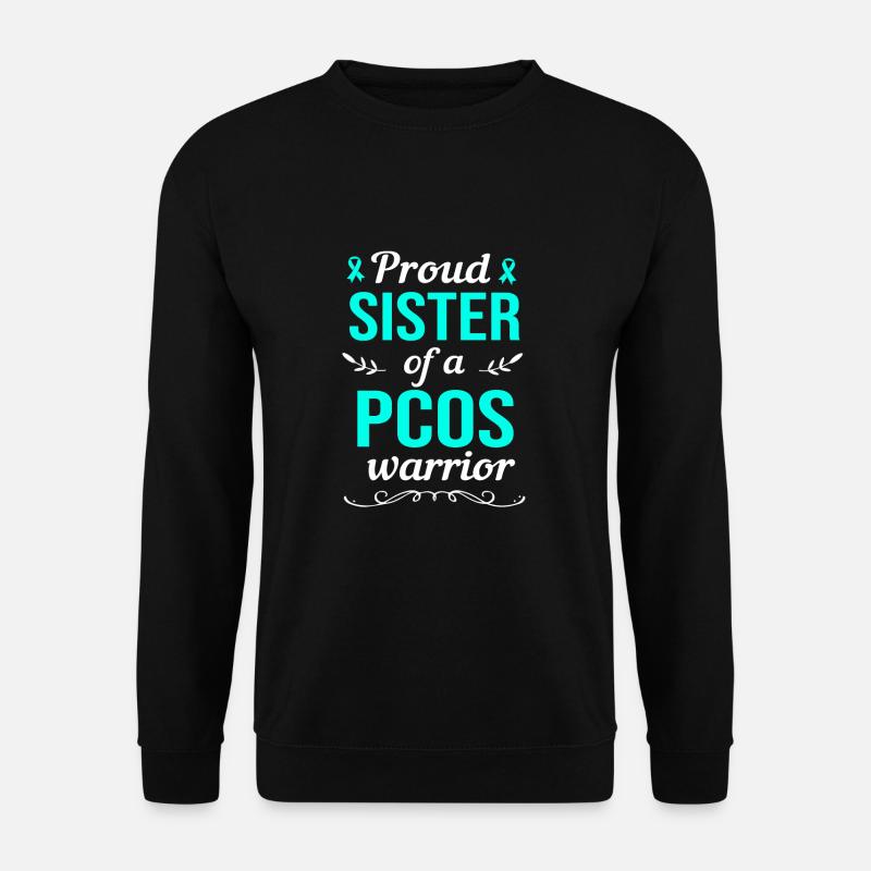 Pcos Awareness - Unisex Sweatshirt - black