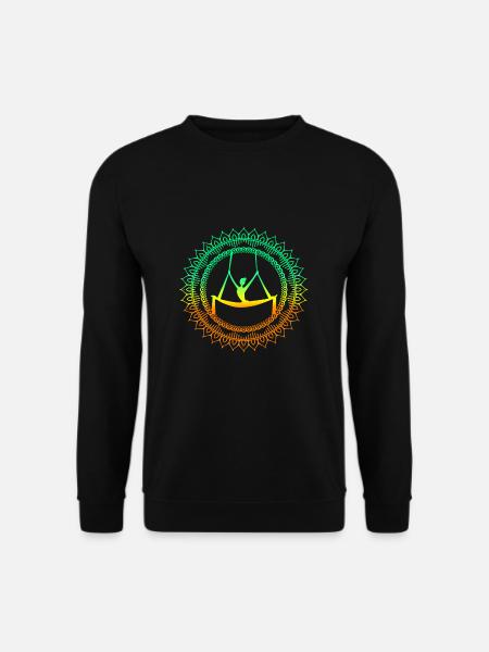 Aerial Yoga Air Yoga - Unisex Pullover - Schwarz