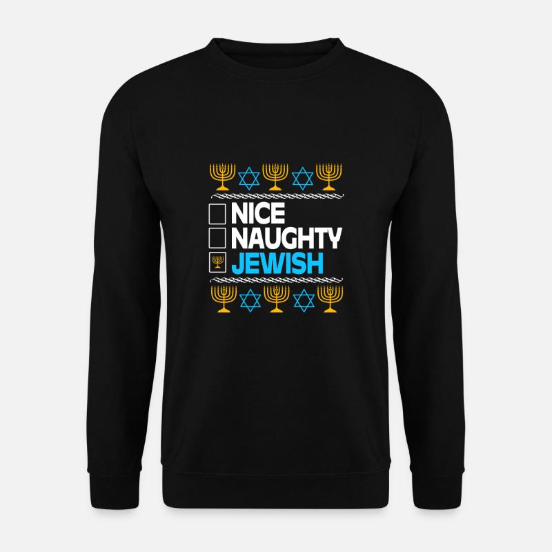 Hanoucca - Sweat-shirt Unisexe - noir