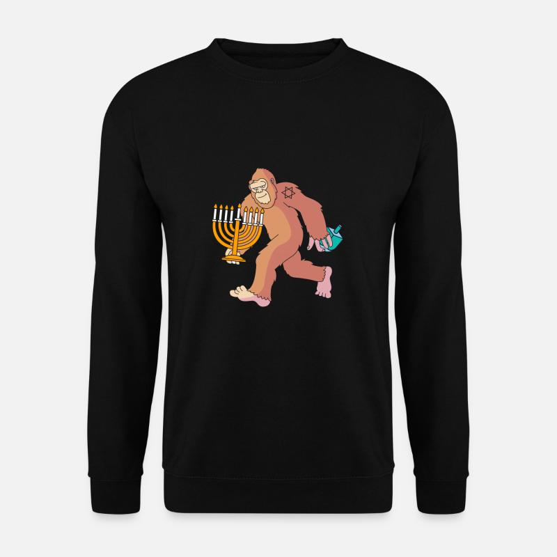 Hanoucca - Sweat-shirt Unisexe - noir