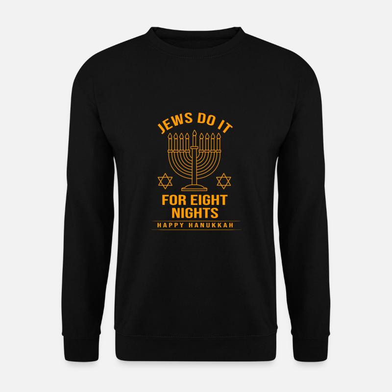 Hanoucca - Sweat-shirt Unisexe - noir
