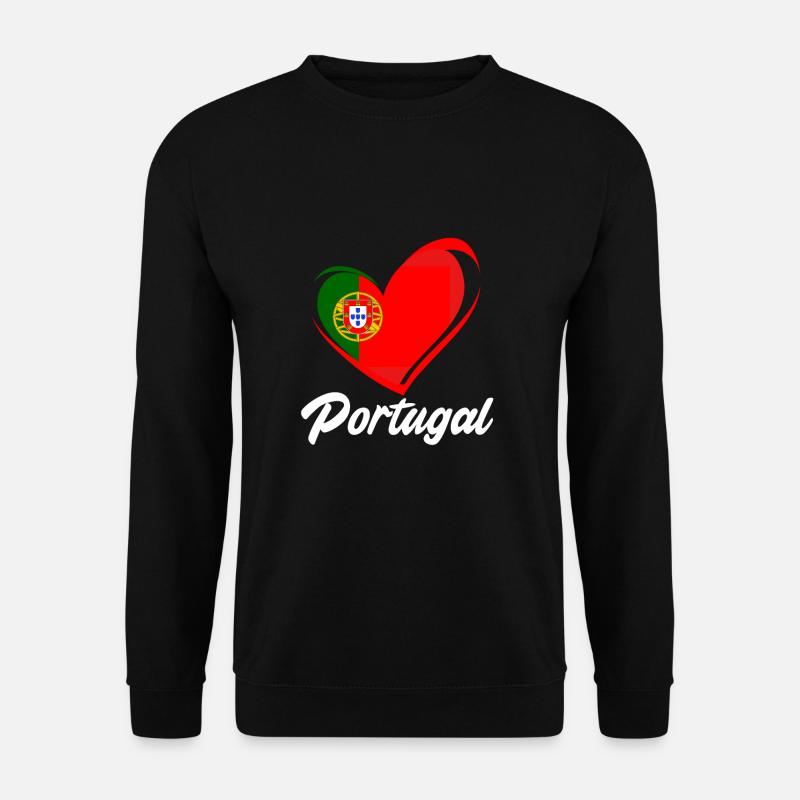Portugal - Unisex Pullover - Schwarz