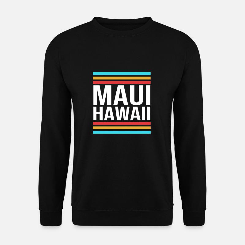 Maui Hawaï Hawaïen - Sweat-shirt Unisexe - noir