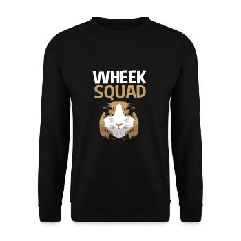 Cobaye - Sweat-shirt Unisexe - noir - Devant - Alina (178cm) & Michal (187cm)