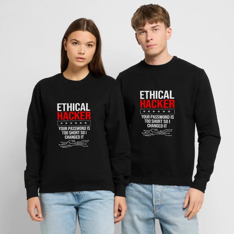 Cybersecurity Cyber Programmer Hacker Unisex Sweatshirt