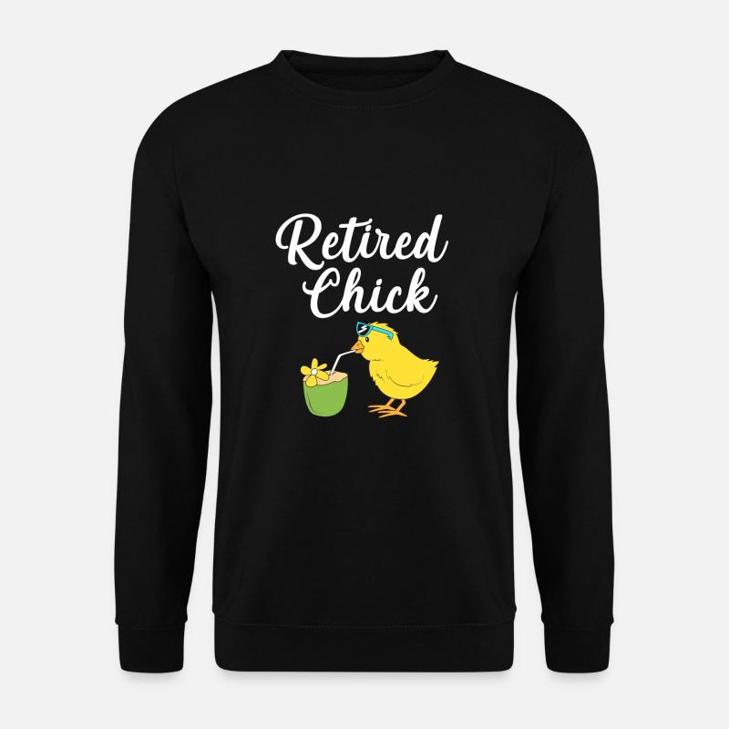 Retirement Pensioner Pensioner - Unisex Sweatshirt - black