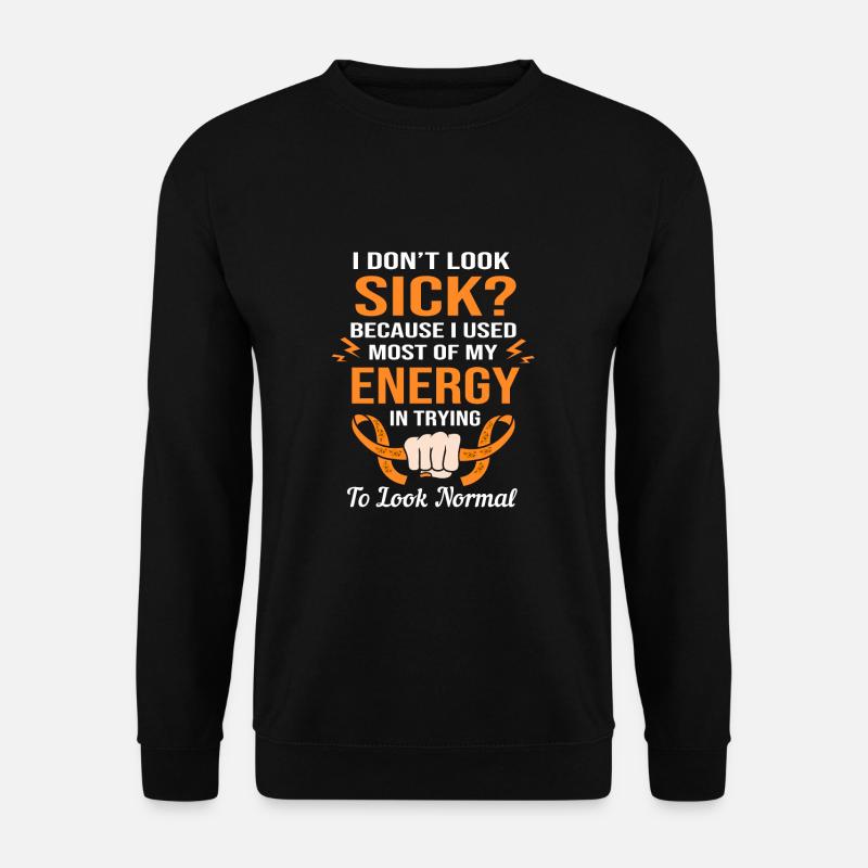 Multiple Sklerose MS - Unisex Pullover - Schwarz