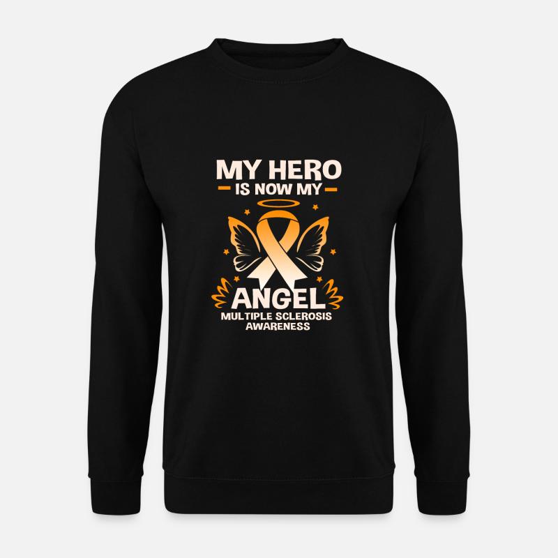Multiple Sclerosis MS - Unisex Sweatshirt - black