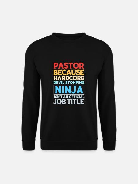 Pastor - Unisex Sweatshirt - black