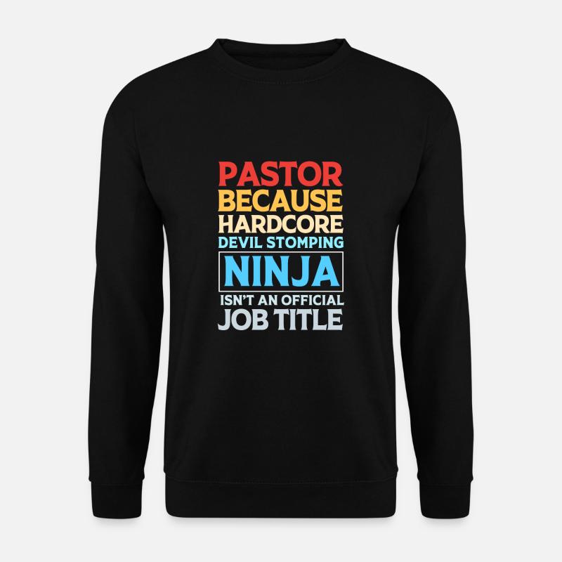 Pastor - Unisex Sweatshirt - black