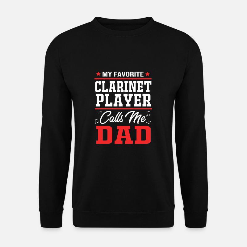 Clarinette - Sweat-shirt Unisexe - noir
