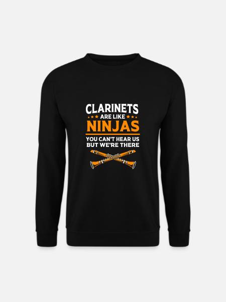 Clarinet - Unisex Sweatshirt - black