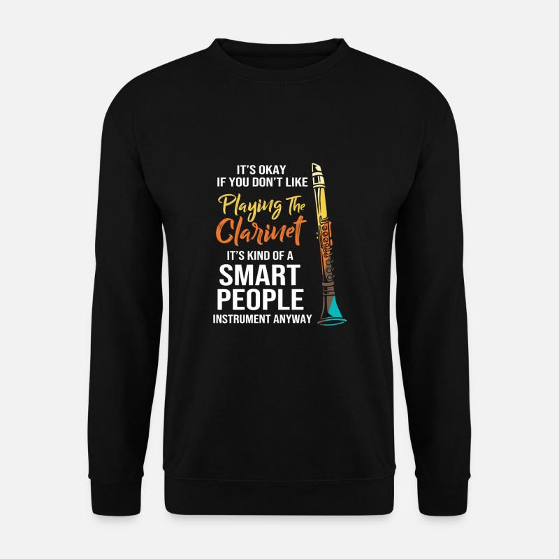 Clarinet - Unisex Sweatshirt - black