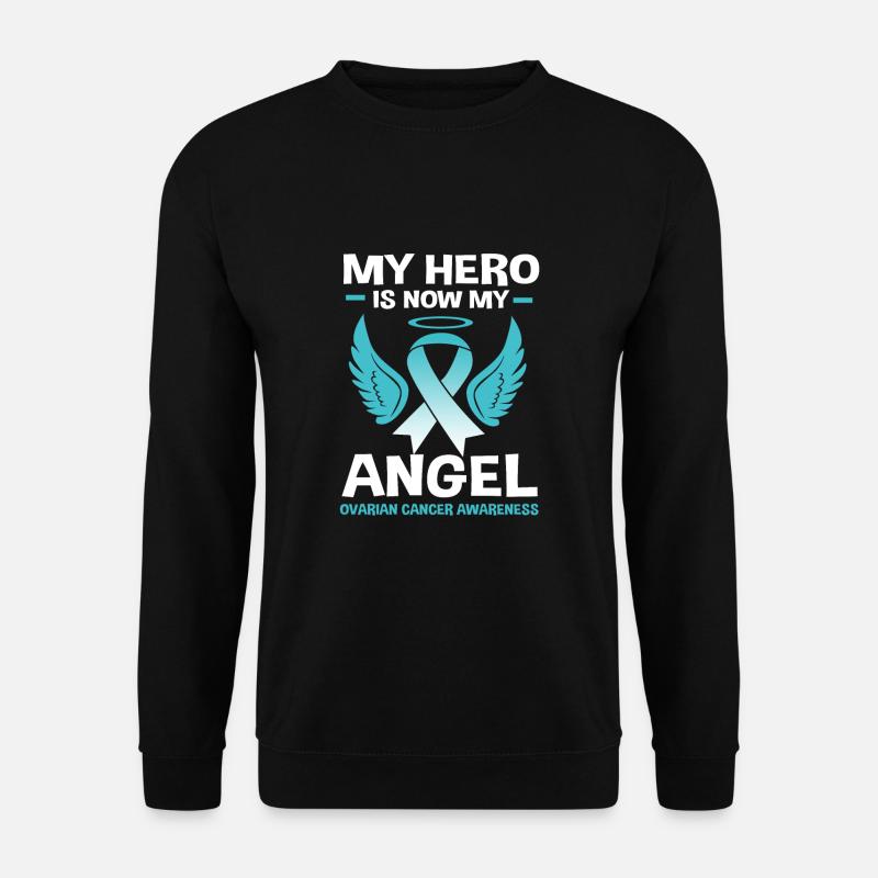 Eierstockkrebs Krebs-Überlebender Krebs - Unisex Pullover - Schwarz