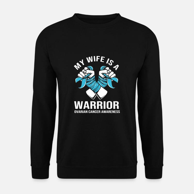 Eierstockkrebs Krebs-Überlebender Krebs - Unisex Pullover - Schwarz