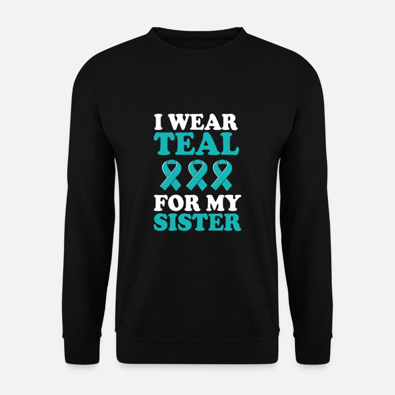 Eierstockkrebs Krebs-Überlebender Krebs - Unisex Pullover - Schwarz