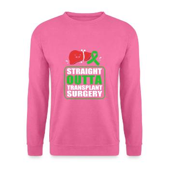 Liver disease - Unisex Sweatshirt - pink - Front