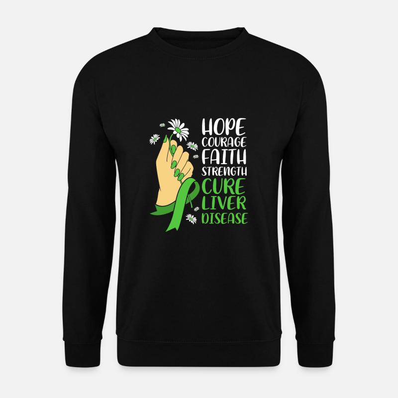 Maladie du foie - Sweat-shirt Unisexe - noir