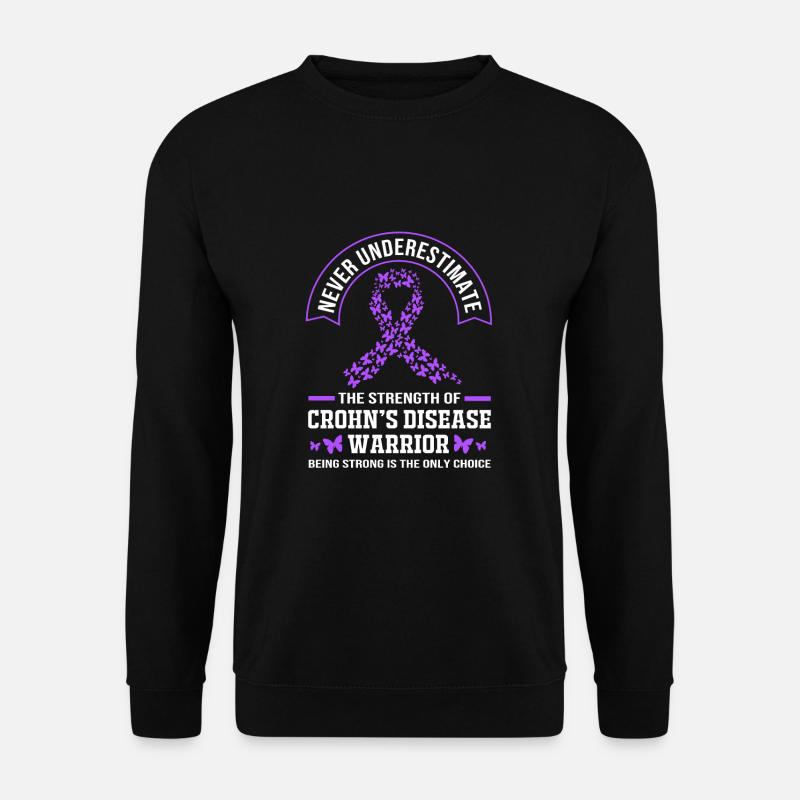 Morbus Crohn - Unisex Pullover - Schwarz