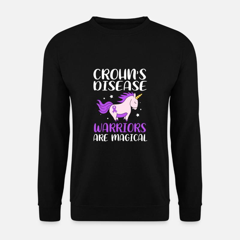 Morbus Crohn - Unisex Pullover - Schwarz