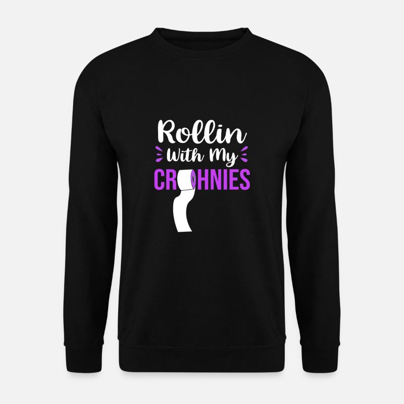 Crohn's disease - Unisex Sweatshirt - black