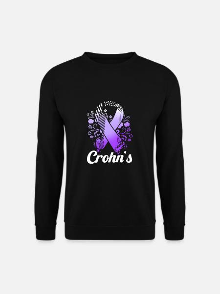 Crohn's disease - Unisex Sweatshirt - black
