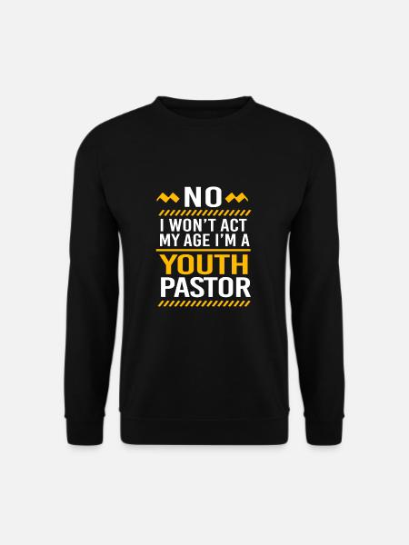 Pasteur des jeunes - Sweat-shirt Unisexe - noir