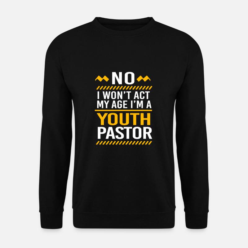 Youth pastor - Unisex Sweatshirt - black