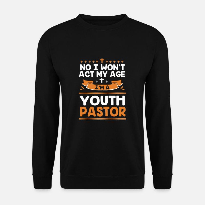 Youth pastor - Unisex Sweatshirt - black