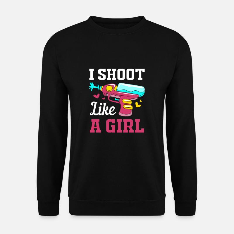 Water pistol - Unisex Sweatshirt - black