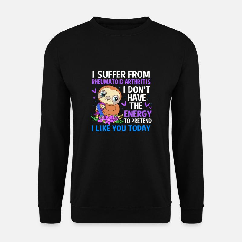 Rhumatismes Arthrite - Sweat-shirt Unisexe - noir