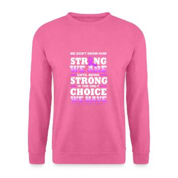 Autoimmune disease - Unisex Sweatshirt - pink - Front