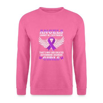 Autoimmunkrankheit - Unisex Pullover - Pink - Vorne