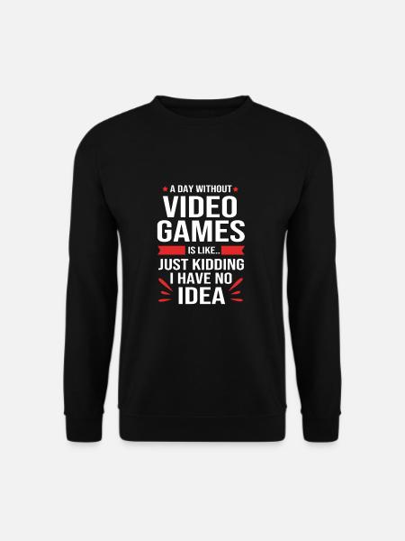 Joueur - Sweat-shirt Unisexe - noir