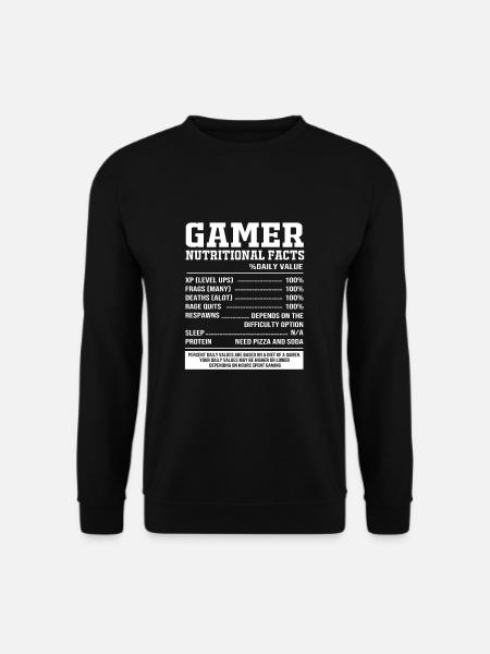 Gamer - Unisex Sweatshirt - black