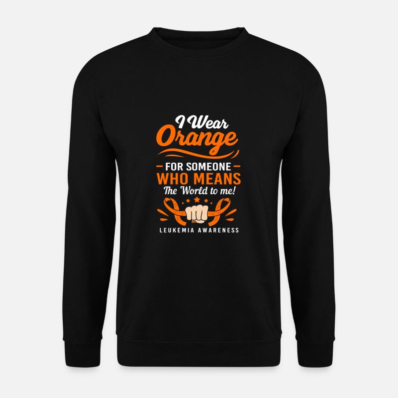 Leukemia Awareness - Unisex Sweatshirt - black