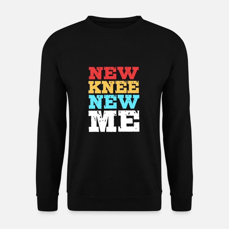 Chirurgie du genou - Sweat-shirt Unisexe - noir